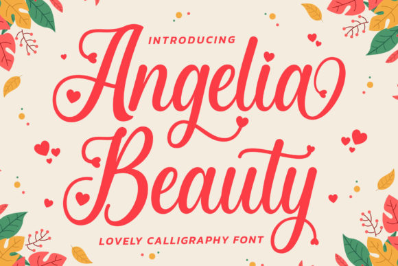 Angelia Beauty: A Classy Script Handwritten Font for Digital Branding