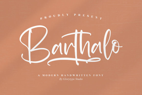 Barthalo: A Stylish Script Font for Elegant Branding