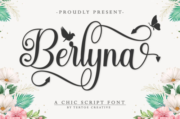 Berlyna: A Magical Script Handwritten Font for Makers