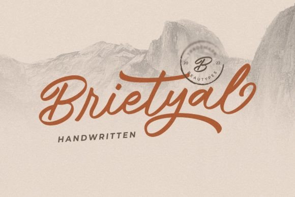 Brietyal: A Script Font for Creative Web Design