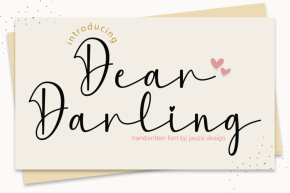 Dear Darling Font for Elegant Digital Branding