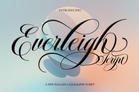 Everleigh Script Font for Elegant Digital Branding