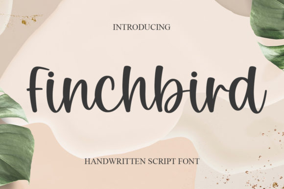 Finchbird Script Font for Elegant Handmade Design