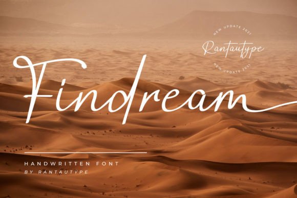 Findream: A Script Font That Elevates Digital Branding
