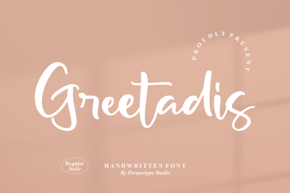 Greetadis: A Casual Script Handwritten Font for Real Branding