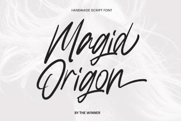 Magid Origon: A Relaxed Script Font for Elegant Digital Branding
