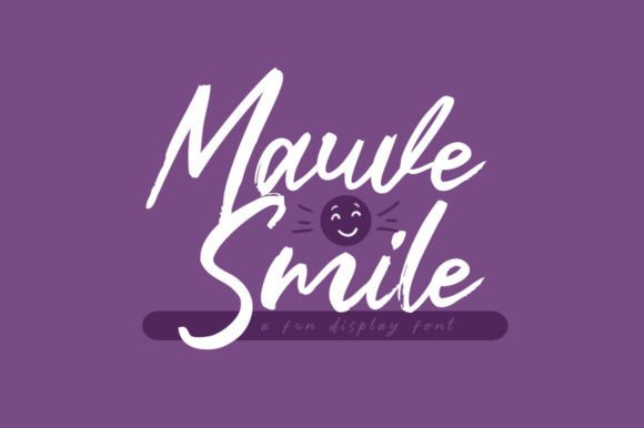 Mauve Smile: The Font That Brings Playfulness to Your Brand