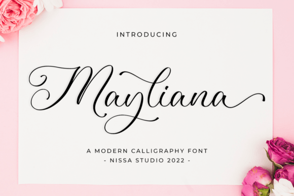 Mayliana: A Delicate Script Font for Elegant Branding
