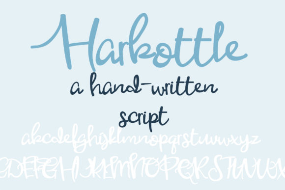 PN Harbottle: A Premium Script Handwritten Font for Scroll-Stopping Brand Content