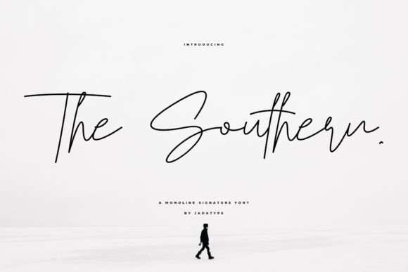 The Southern: A Script Font for Crafters and Designers