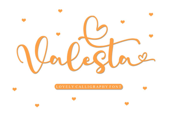 Valesta: Elegant Script Font for Small Business Branding