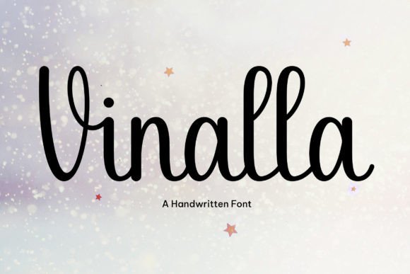Vinalla: A Script Font for Editorial Elegance and Versatile Design