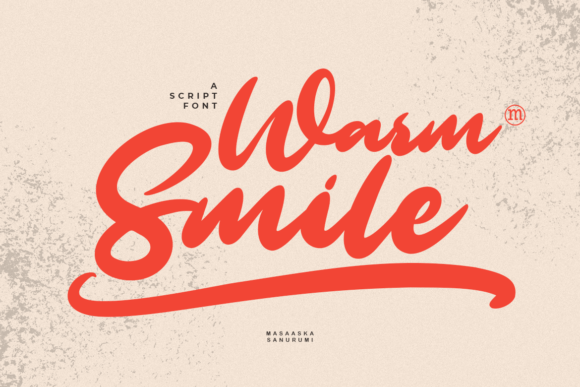 Warm Smile: The Script Font That Elevates Your Brand’s Visual Story